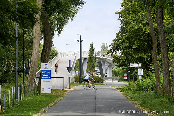 Passerelles Parkbos à Gand
André Denysbrug